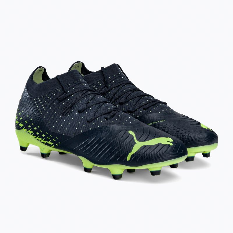 PUMA Future Z 3.4 FG/AG scarpe da calcio uomo parisian night/fizzy light/pistacchio 4