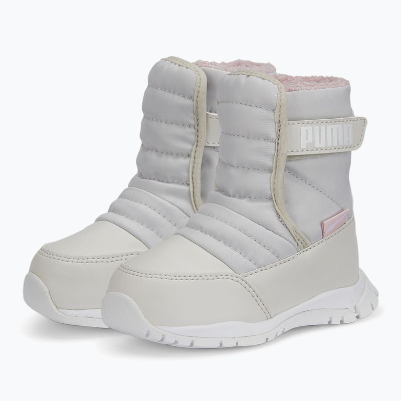 Stivali da neve per bambini PUMA Nieve Boot WTR AC Inf nimbus cold/puma bianco 8