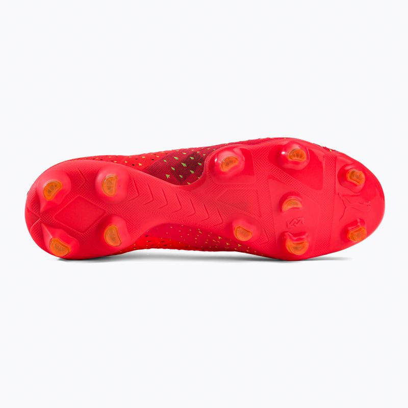 PUMA Future Z 3.4 FG/AG scarpe da calcio uomo fiery coral/fizzy light/puma nero/salmon 5