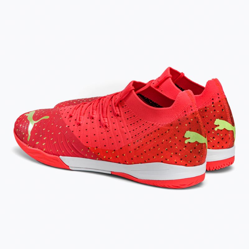 PUMA Future Z 3.4 IT scarpe da calcio uomo fiery coral/fizzy light/puma nero/salmone 3
