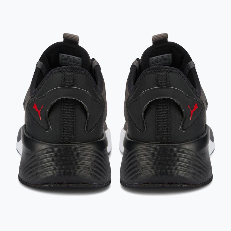 Scarpe da corsa da uomo PUMA Retaliate 2 castlerock/nero/rosso ad alto rischio 8