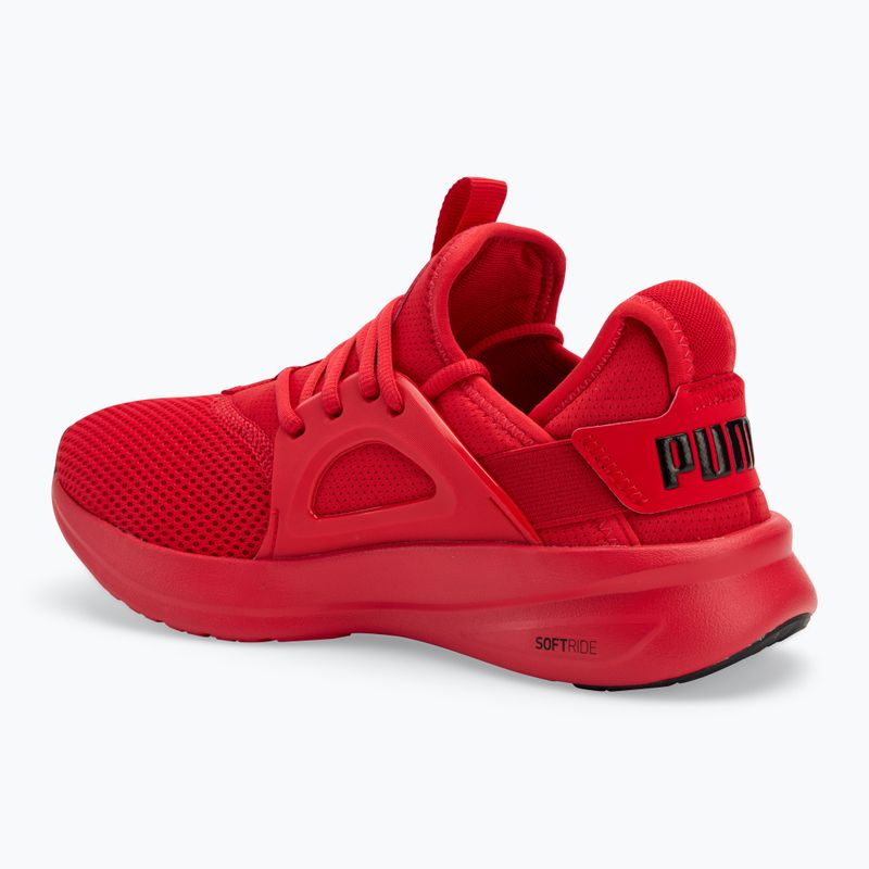 Scarpe da corsa da uomo PUMA Softride Enzo Evo ad alto rischio rosso/puma nero 3