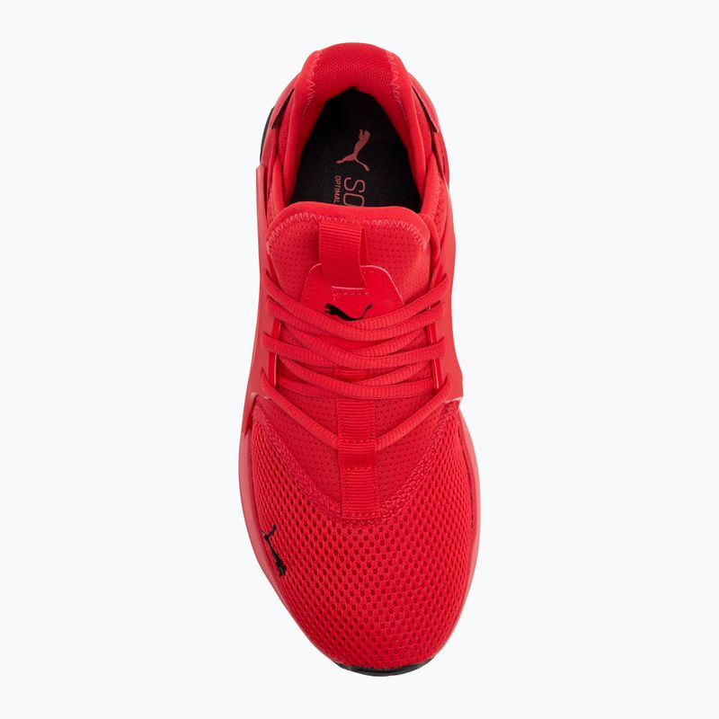 Scarpe da corsa da uomo PUMA Softride Enzo Evo ad alto rischio rosso/puma nero 5