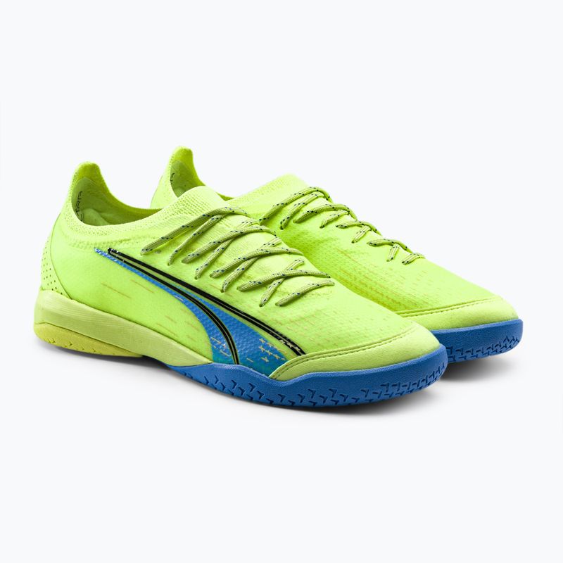 Scarpe da calcio PUMA Ultra Ultimate Court da uomo, luce frizzante/notte parigina 5