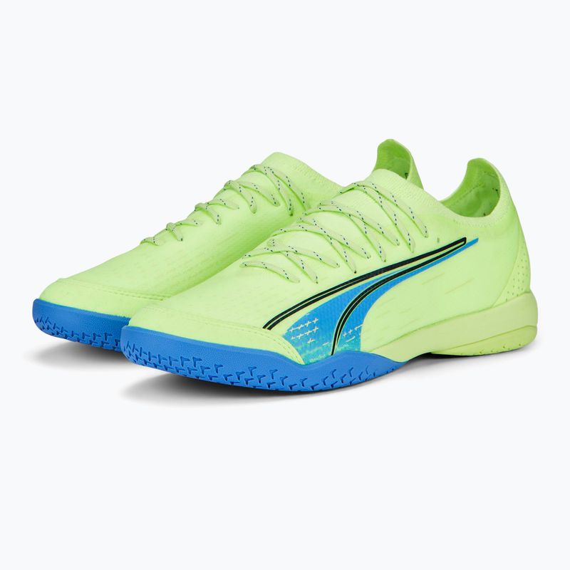 Scarpe da calcio PUMA Ultra Ultimate Court da uomo, luce frizzante/notte parigina 11