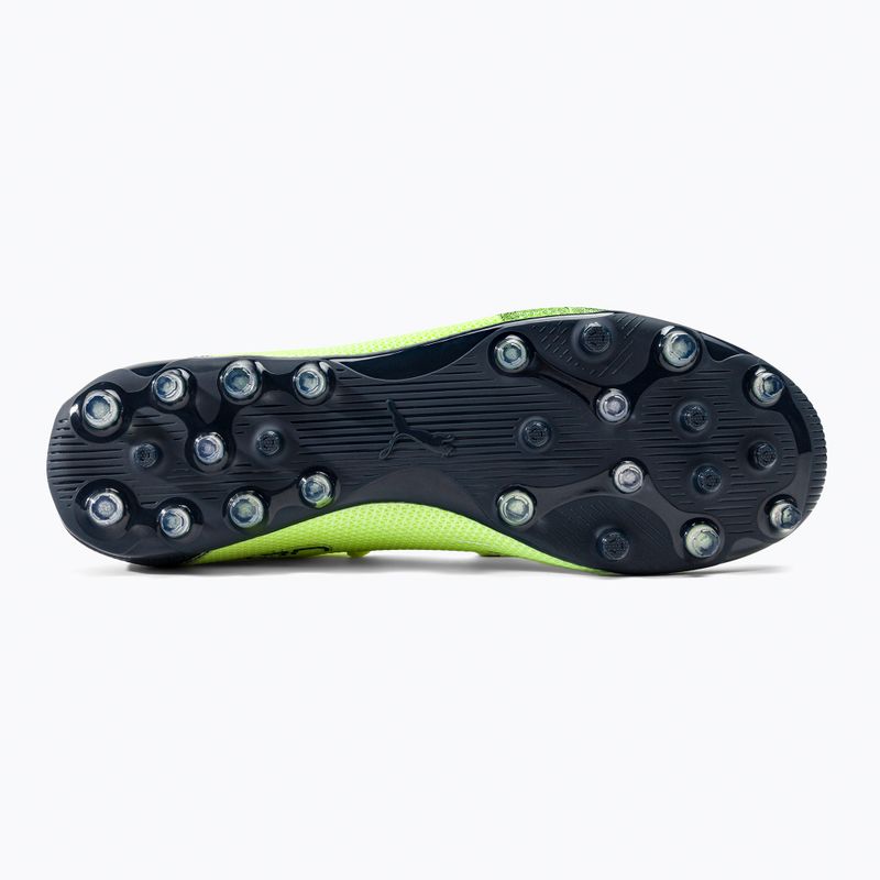 Scarpe da calcio PUMA Ultra Match MG da uomo, luce frizzante/parigina/blu 4