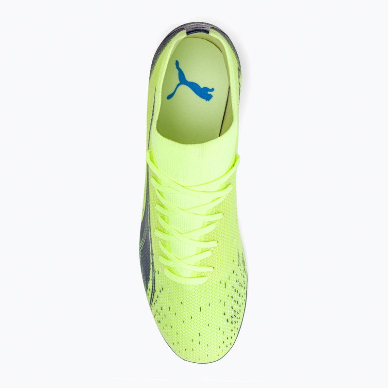 Scarpe da calcio PUMA Ultra Match MG da uomo, luce frizzante/parigina/blu 6