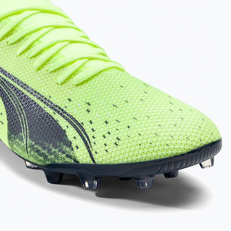 Scarpe da calcio PUMA Ultra Match MG da uomo, luce frizzante/parigina/blu 7