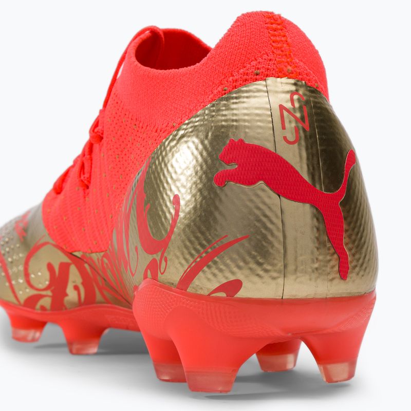 Scarpe da calcio da uomo PUMA Future Z 3.4 Neymar Jr. FG/AG corallo infuocato/oro 8