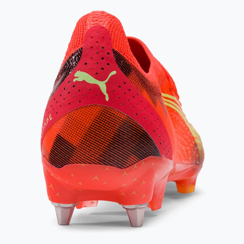 PUMA Ultra Ultimate MXSG scarpe da calcio uomo corallo infuocato/luce frizzante/puma nero 8