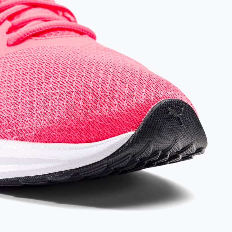 Scarpe da corsa da donna PUMA Twitch Runner sunset glow/puma nero/puma bianco 7