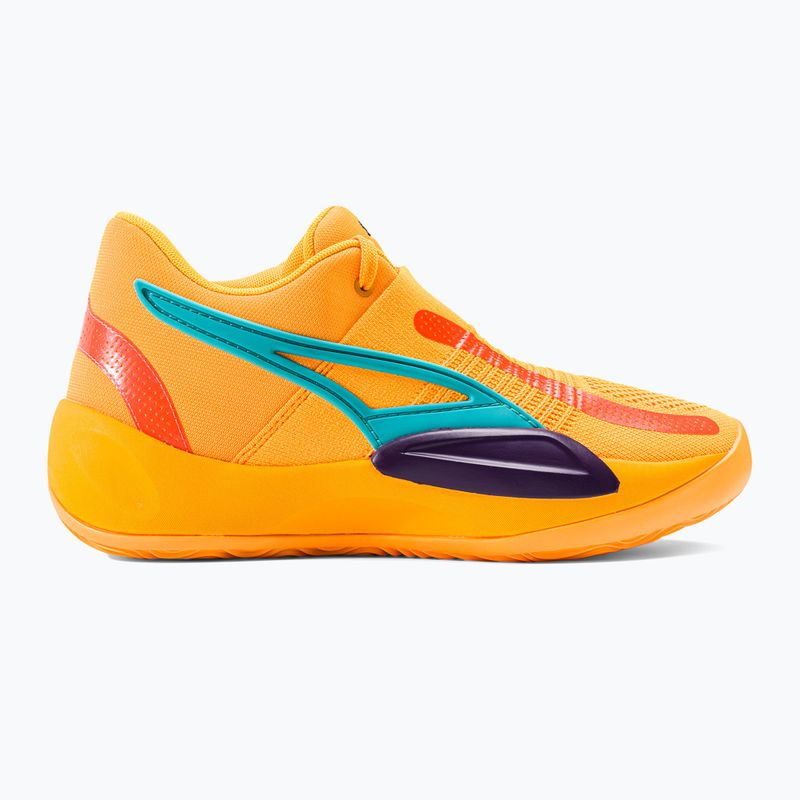 Scarpe da basket da uomo PUMA Rise Nitro sun stream/blue atoll 2