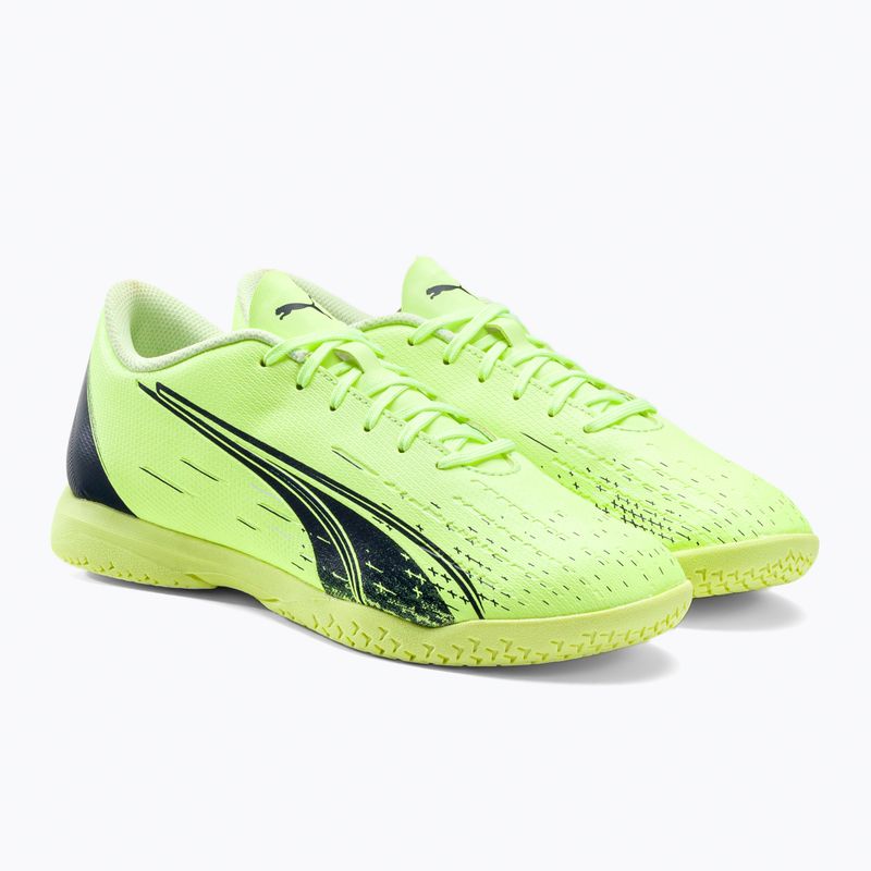 Scarpe da calcio PUMA Ultra Play IT da uomo, luce frizzante/parigiana/blu 5