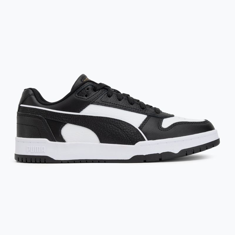 PUMA RBD Game Low scarpe puma nero / puma bianco / puma oro di squadra 2