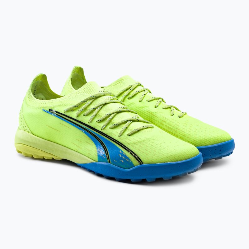 PUMA Ultra Ultimate Cage, scarpe da calcio da uomo, luce frizzante/ notte parigina 5