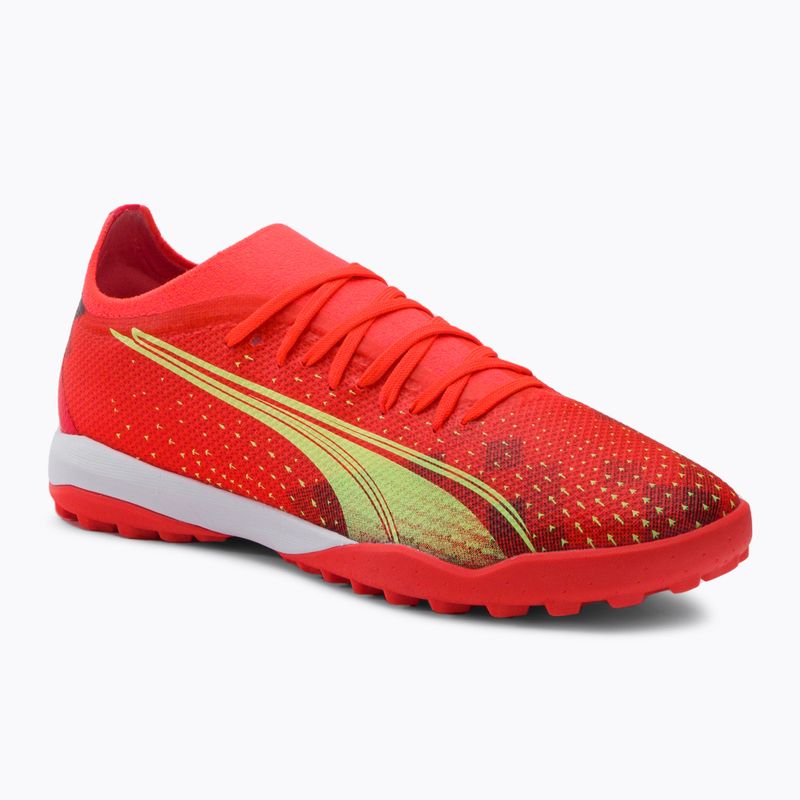 PUMA Ultra Match TT scarpe da calcio da uomo corallo infuocato/luce frizzante/puma nero