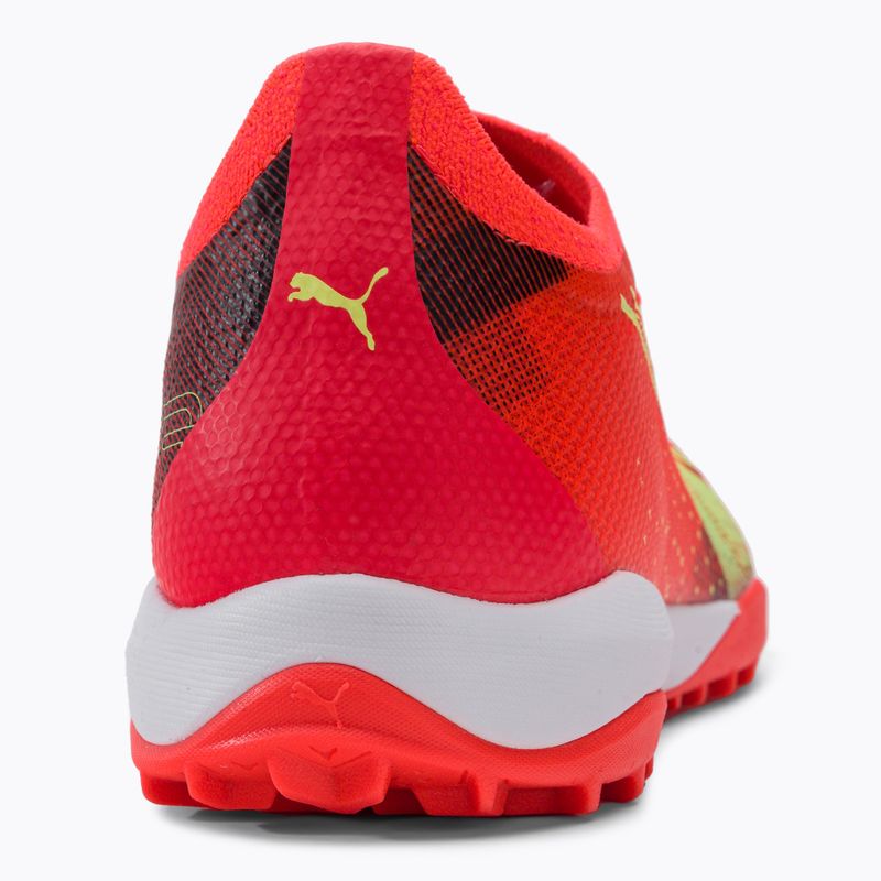 PUMA Ultra Match TT scarpe da calcio da uomo corallo infuocato/luce frizzante/puma nero 8