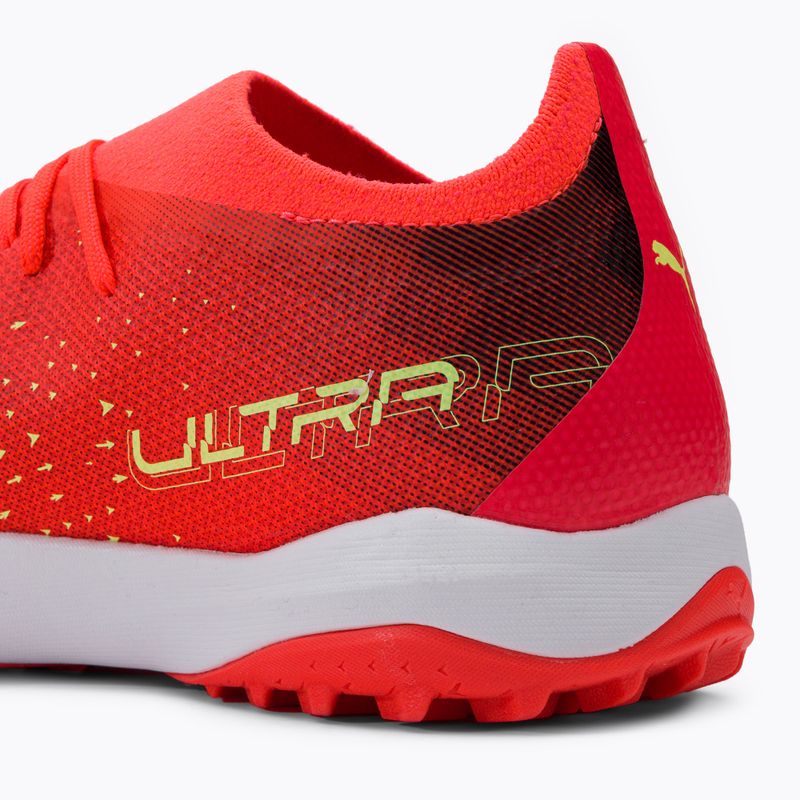 PUMA Ultra Match TT scarpe da calcio da uomo corallo infuocato/luce frizzante/puma nero 9