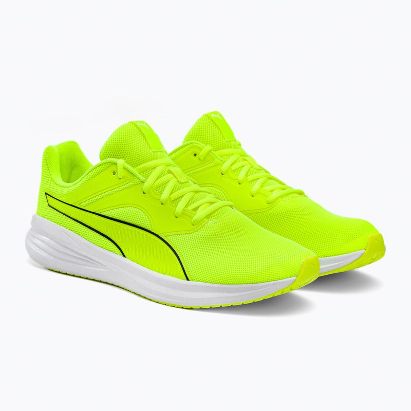 Scarpe da corsa PUMA Transport lime squeeze/puma nero 4