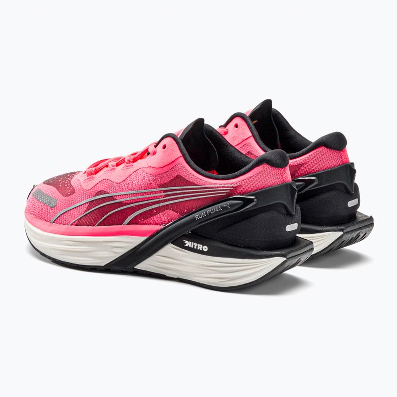 Scarpe da corsa donna PUMA Run XX Nitro Wns sunset glow/puma nero/argento 3