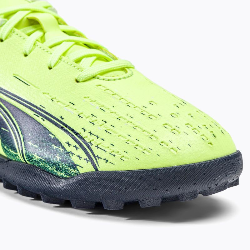 Scarpe da calcio PUMA Ultra Play TT per bambini, luce frizzante/notte parigina/blu 7