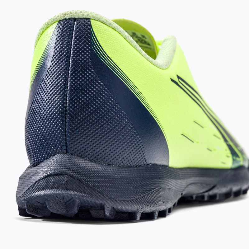 Scarpe da calcio PUMA Ultra Play TT per bambini, luce frizzante/notte parigina/blu 8