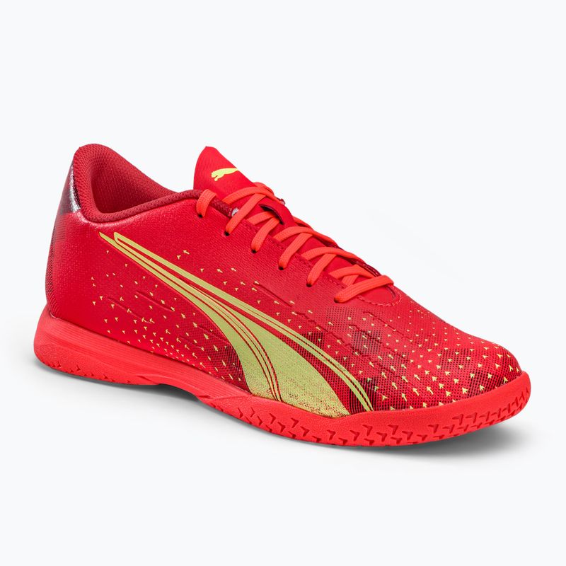 PUMA Ultra Play IT scarpe da calcio uomo corallo infuocato/fizzy light/puma nero