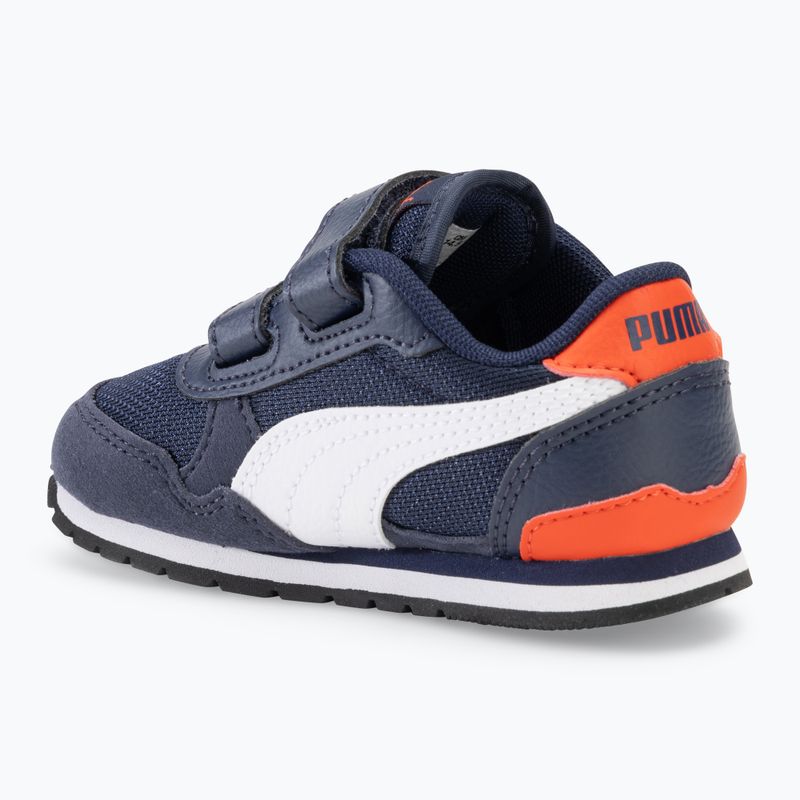 PUMA ST Runner v3 Mesh V Inf scarpe da bambino peacoat/puma bianco/puma rosso 3