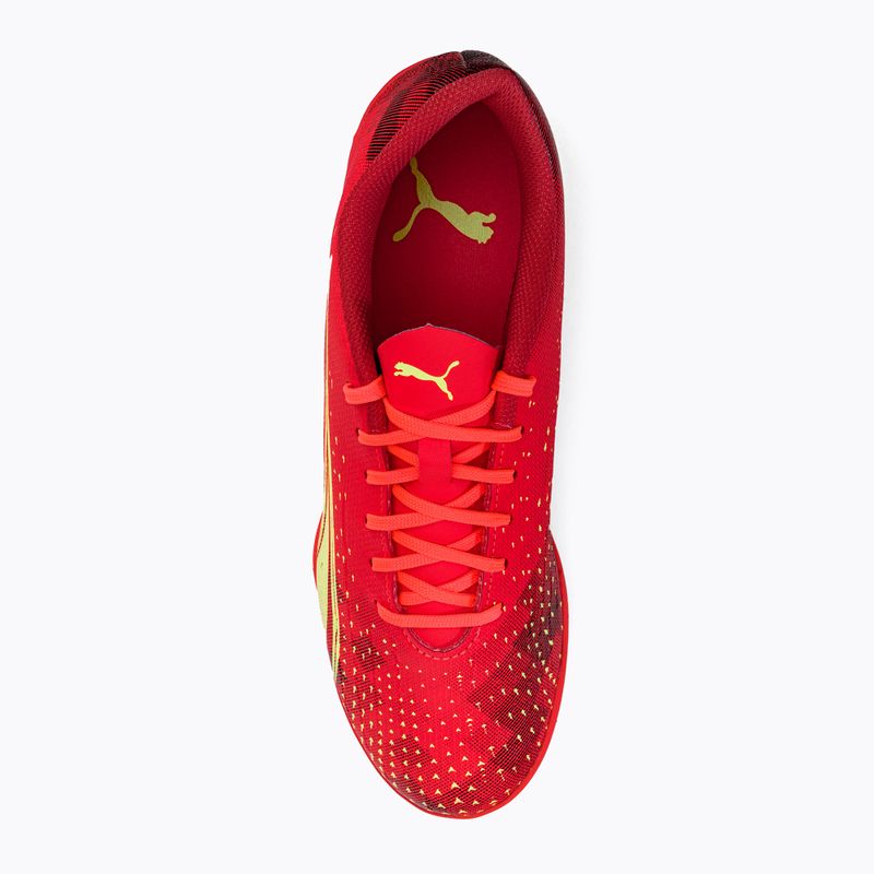 PUMA Ultra Play TT scarpe da calcio da uomo corallo infuocato/luce frizzante/puma nero 6