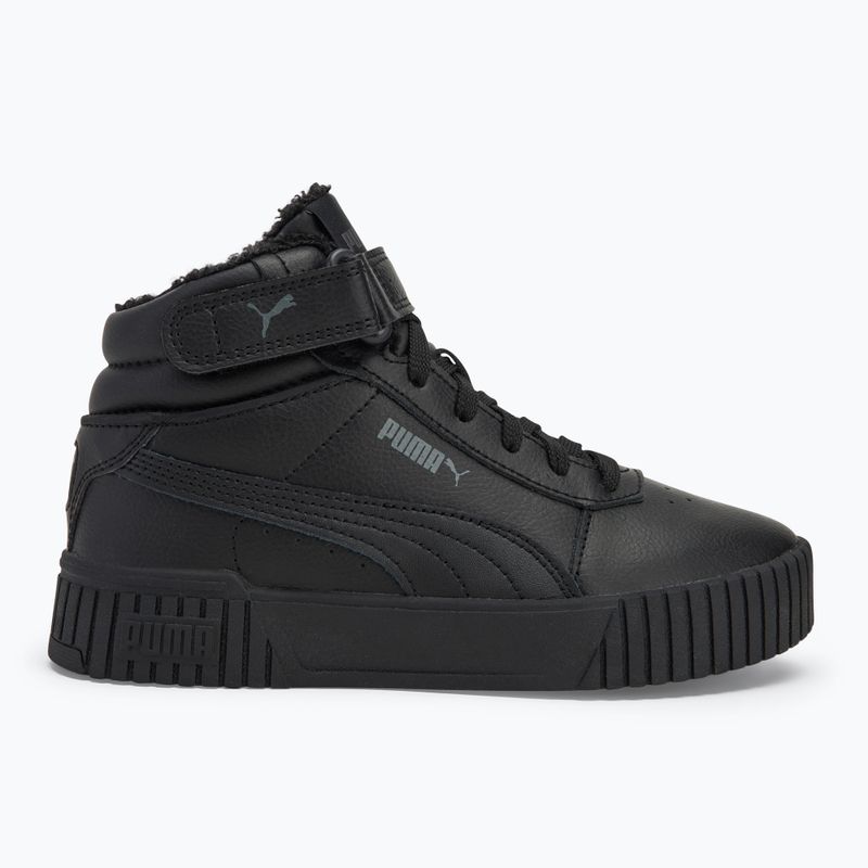 PUMA Carina 2.0 Mid Winter Jr scarpe da bambino puma nero/puma nero/ombra scura 2