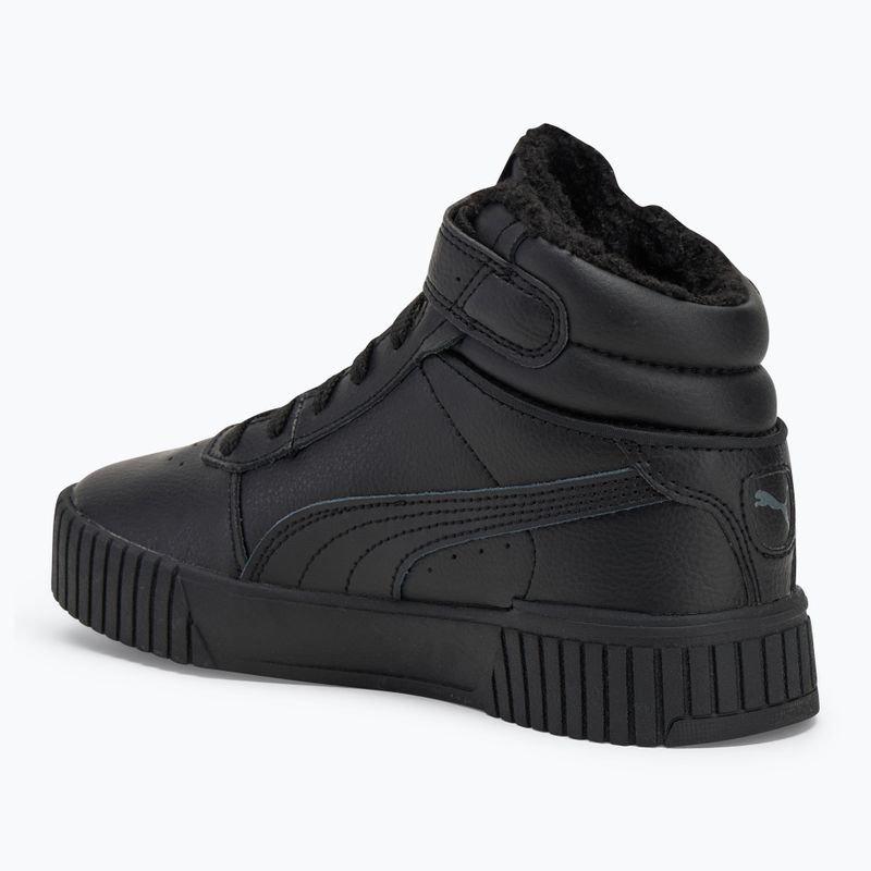 PUMA Carina 2.0 Mid Winter Jr scarpe da bambino puma nero/puma nero/ombra scura 3