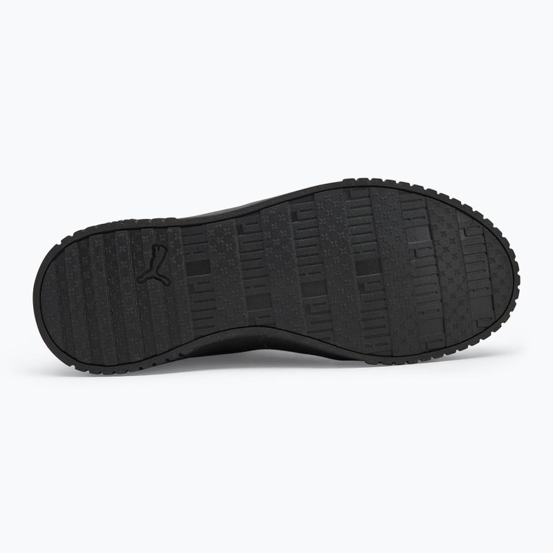 PUMA Carina 2.0 Mid Winter Jr scarpe da bambino puma nero/puma nero/ombra scura 4