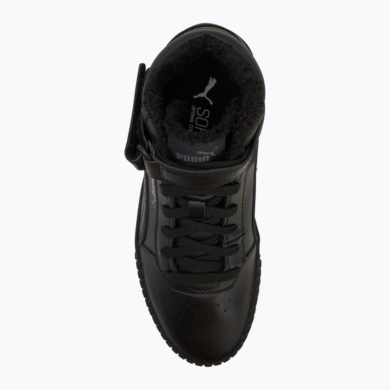 PUMA Carina 2.0 Mid Winter Jr scarpe da bambino puma nero/puma nero/ombra scura 5