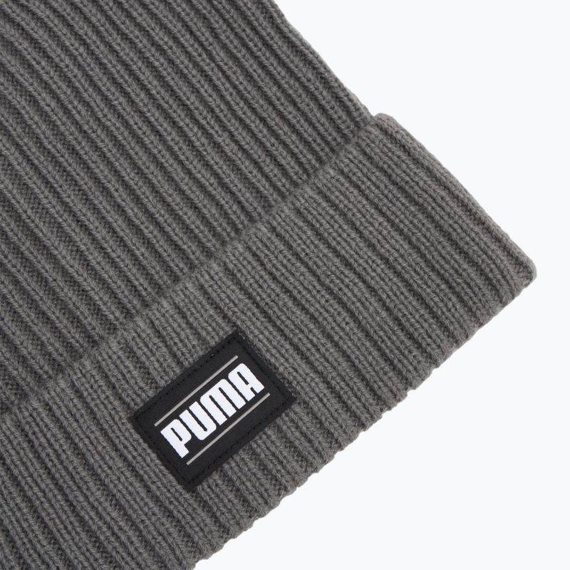 Cappello invernale PUMA Ribbed Classic Cuff fumé pearl 3