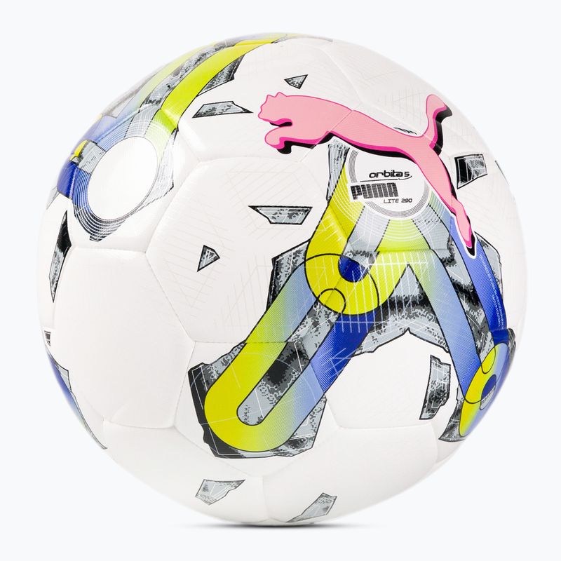 PUMA Orbit 5 HYB Lite 290 puma bianco / viola elettrico dimensioni 5 pallone da calcio 2