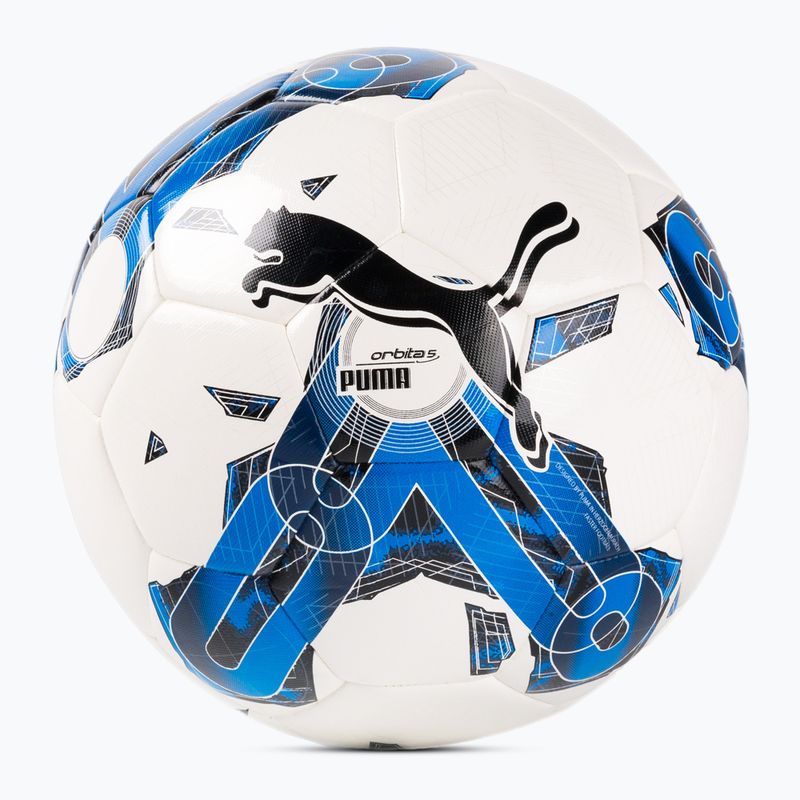 PUMA Orbita 5 HYB calcio puma bianco / blu elettrico dimensioni 5