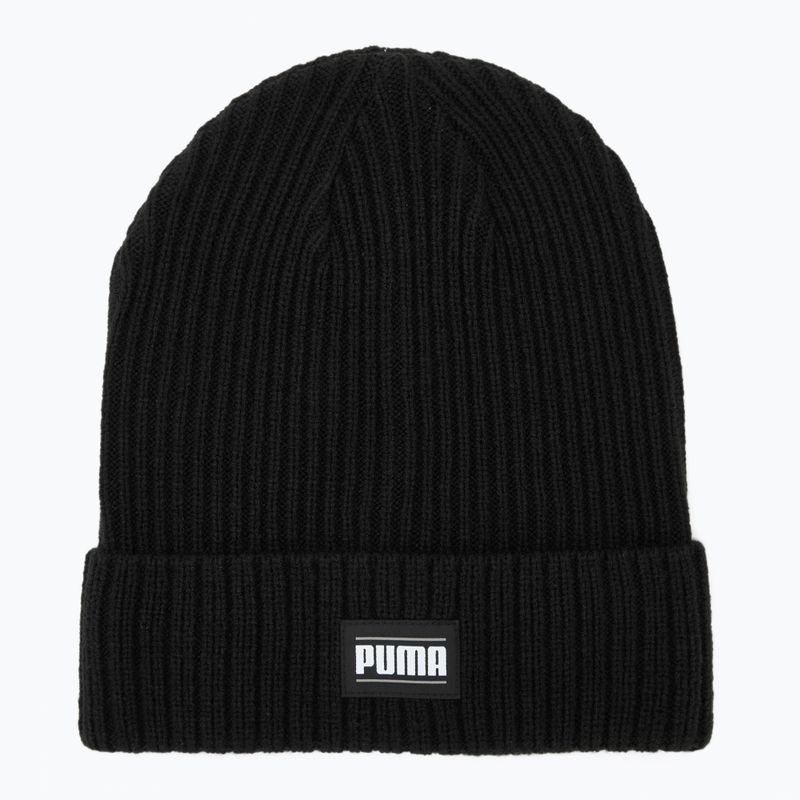 PUMA Cappello invernale a coste Classic Cuff puma nero