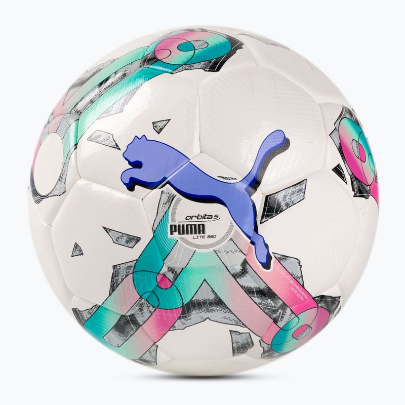 PUMA Orbit 5 HYB Lite 350 calcio puma bianco / rosso rosa / deep aqua dimensioni 4