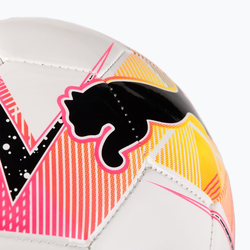 PUMA Futsal 3 MS calcio puma bianco / sunset glow dimensioni 4 3