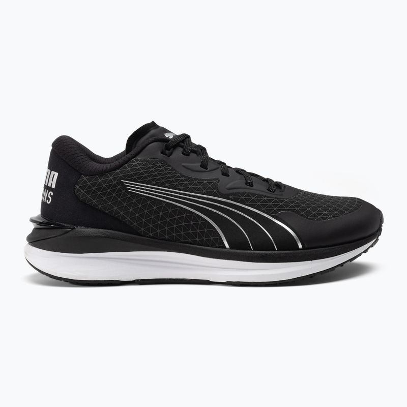 Scarpe da corsa donna PUMA Electrify Nitro 2 WTR puma nero/argento metallico 2