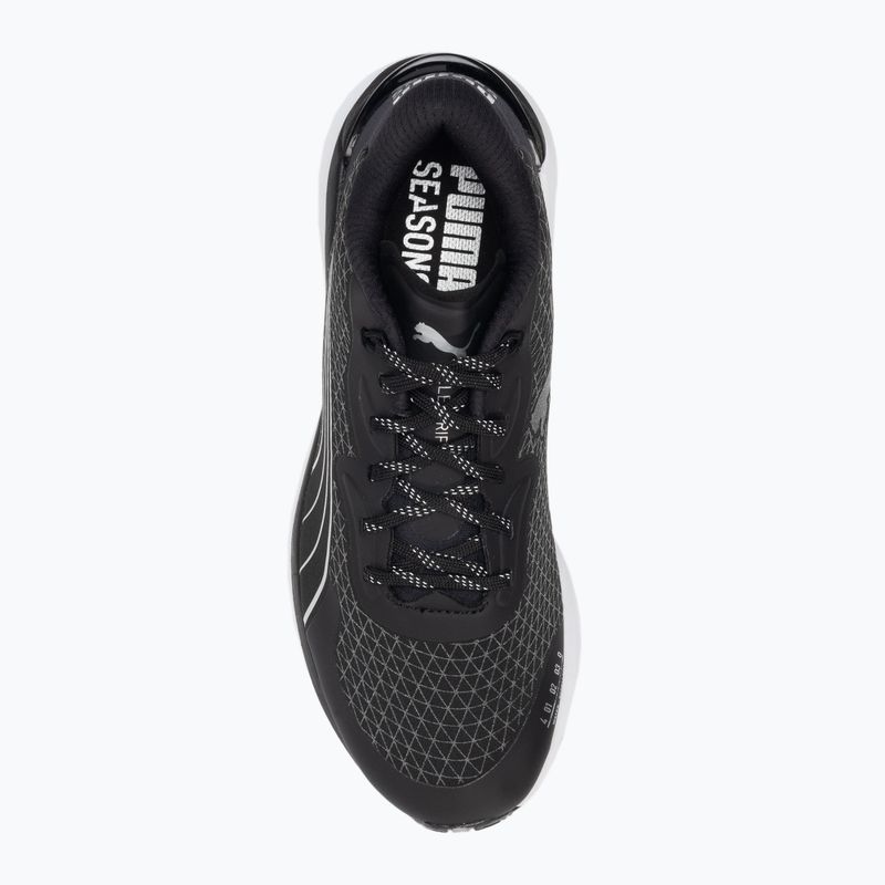 Scarpe da corsa donna PUMA Electrify Nitro 2 WTR puma nero/argento metallico 6