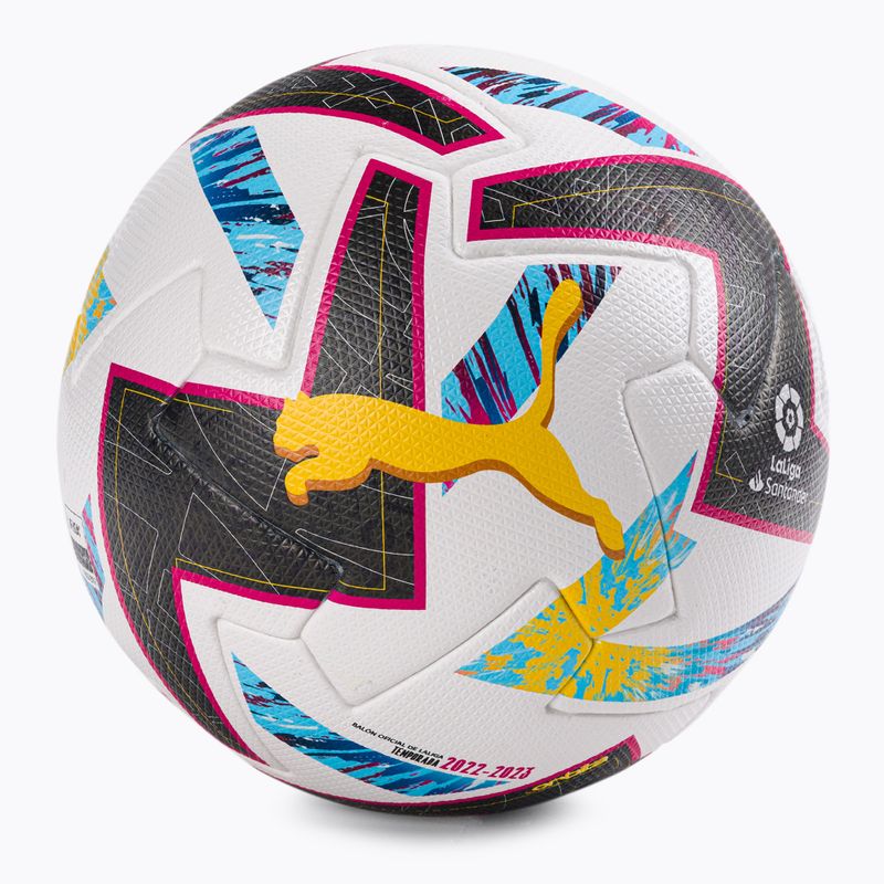 PUMA Orbit Laliga 1 FIFA Pro calcio puma bianco / barbabietola viola dimensioni 5