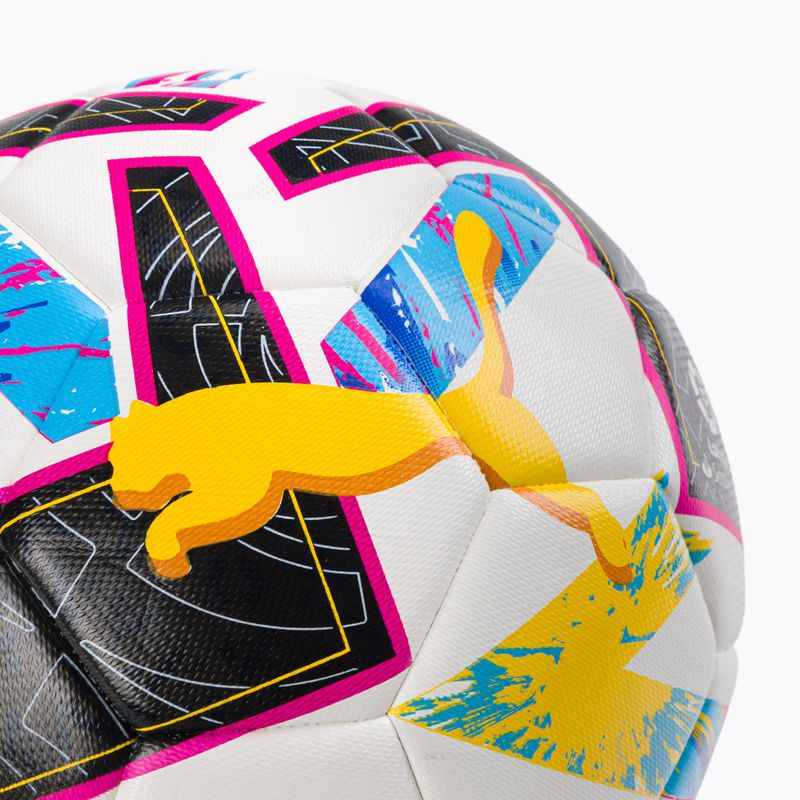 PUMA Orbita Laliga 1 HYB calcio puma bianco / barbabietola viola / blu atollo dimensioni 5 3