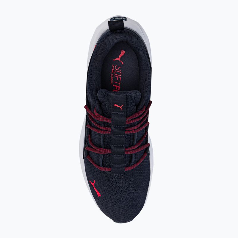 Scarpe da corsa da uomo PUMA Softride One4all peacoat/rosso ad alto rischio 6