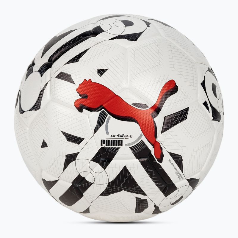 PUMA Orbita 3 TB FQ calcio puma bianco/puma nero/puma rosso dimensioni 5
