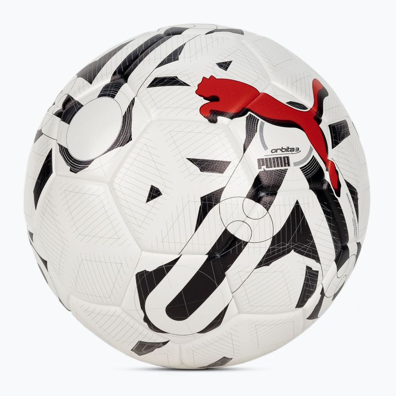 PUMA Orbita 3 TB FQ calcio puma bianco/puma nero/puma rosso dimensioni 5 2