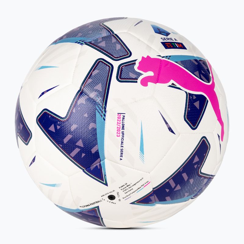 PUMA Orbit Serie A HYB calcio puma bianco / blu glimmer / tramonto dimensioni 4 2