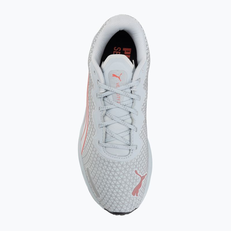 Scarpe da running da donna Puma Velocity Nitro 2 GTX grey/salmon 5