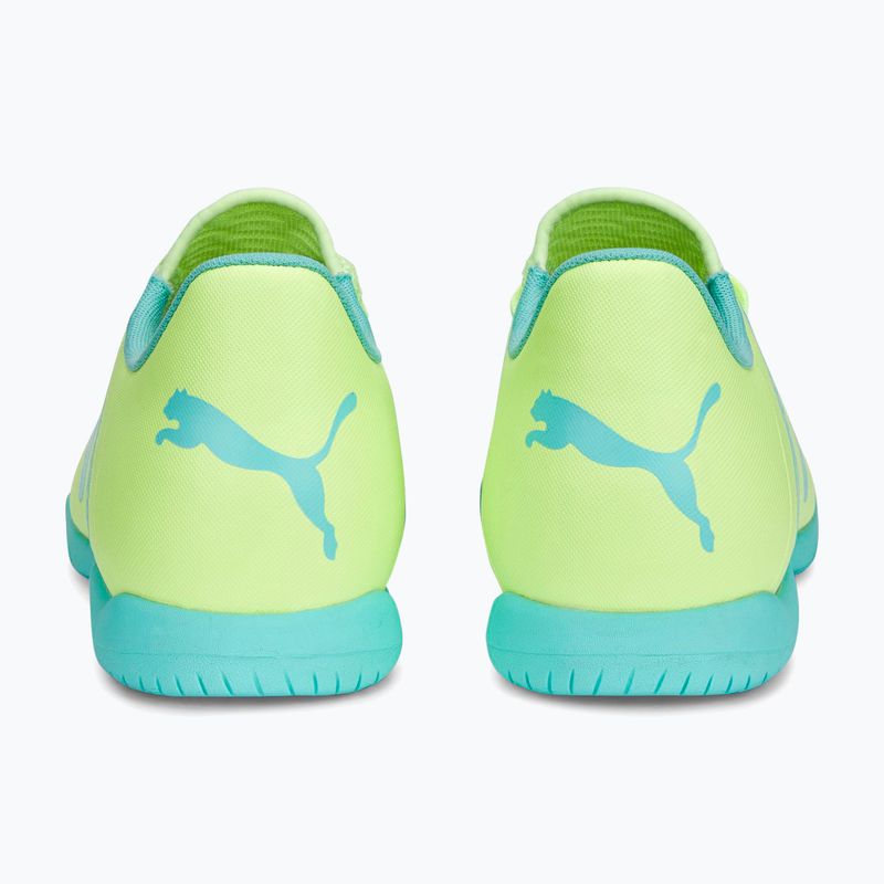 Scarpe da calcio PUMA Future Play IT da uomo giallo veloce/puma nero/elettrico menta piperita 12