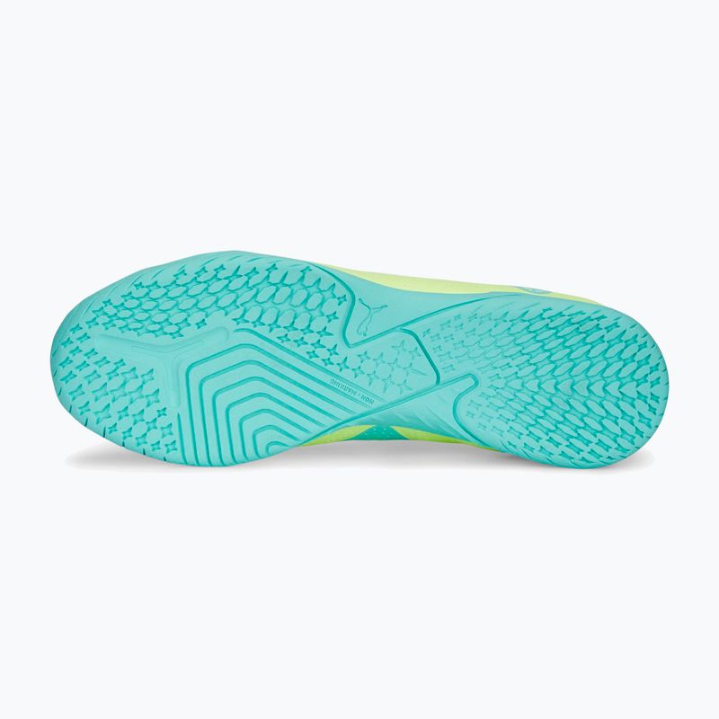 Scarpe da calcio PUMA Future Play IT da uomo giallo veloce/puma nero/elettrico menta piperita 14